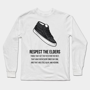 Vintage Skate Sneaker Long Sleeve T-Shirt